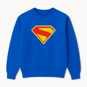 Polera Superman Bordado